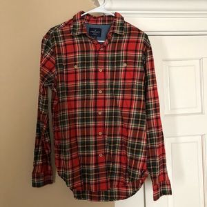 👀American Eagle Classic Fit Flannel